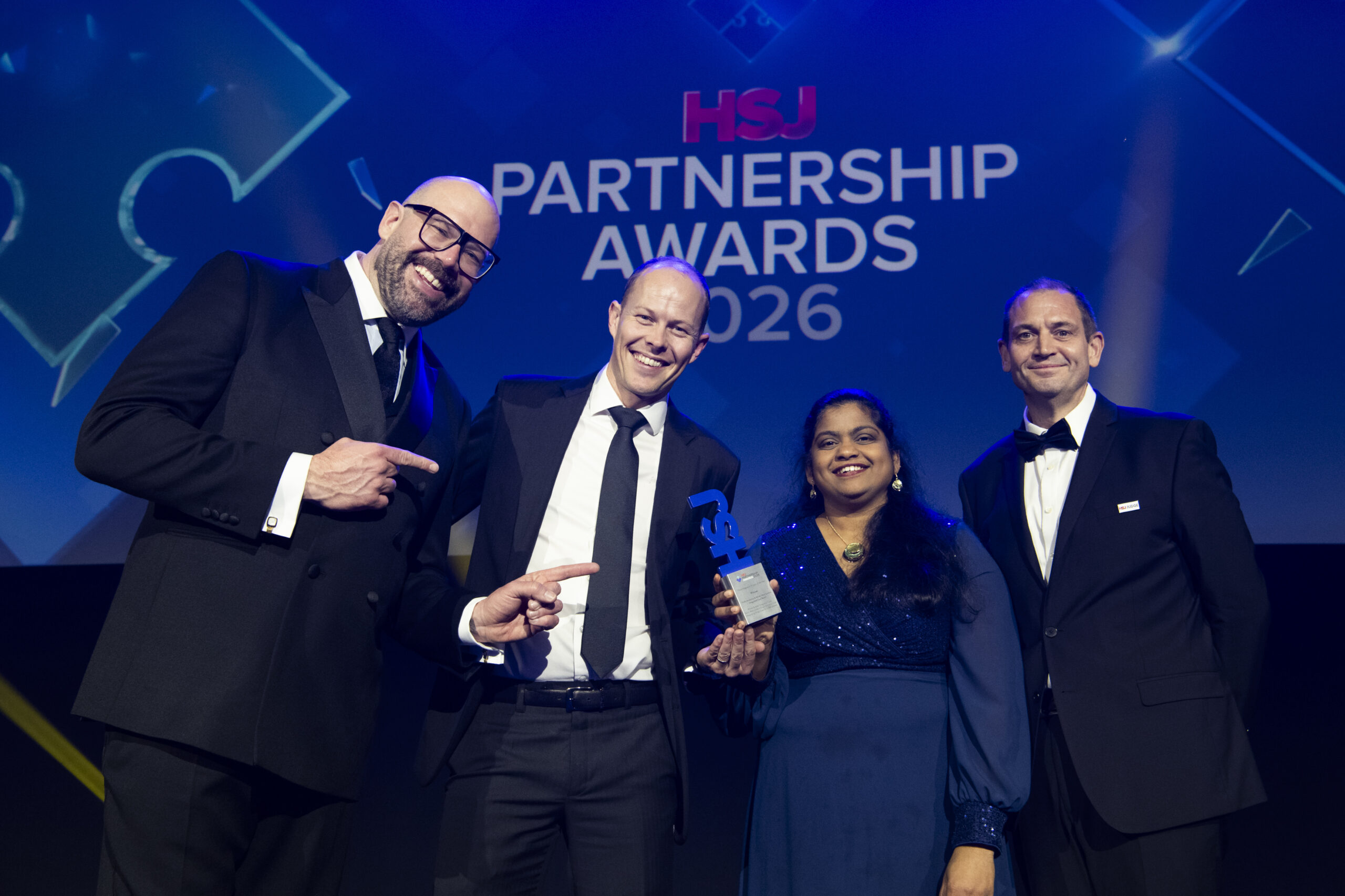 NHS NWL & Vizify win ‘Data Integration Project of the Year’ at the 2026 HSJ Partnership Awards